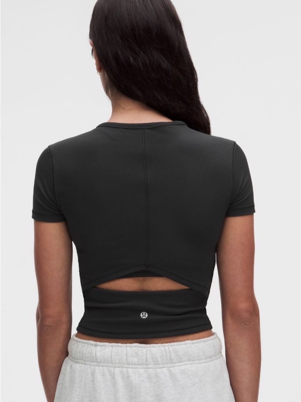 Lululemon All It Takes Twist T-shirt Silky Size 4 - Picture 2 of 6